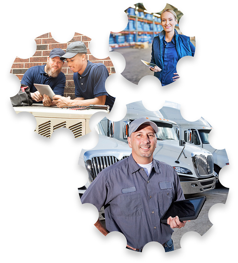 Business Manager 365's gears from logo Business Manager 365's gears from logo